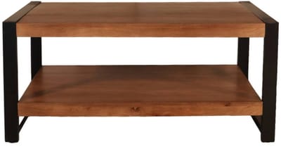 Salontafel rechthoekig walnoot mangohout 100cm Lotus side table duurzaam massief hout mango bijzettafel