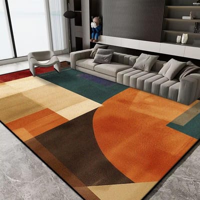 Europees Stijl Grote Woonkamer Kleden Huisdecoratie Luxe Slaapkamer Kort Velours Tapijt Wasbare Mat voor Vloer Lounge Kleed 140*200cm