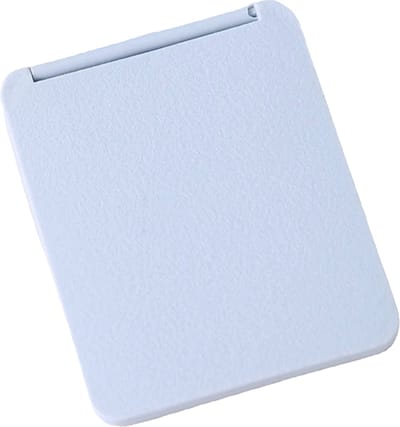 Mini Make-up Spiegel - Blauw | 7 x 6 x 0,7 cm | Kunststof | Fashion Favorite
