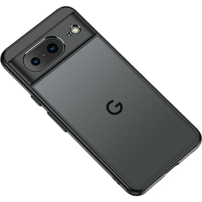 CaseBody Google Pixel 8 Airbag Schokbestendig Hoesje Zwart