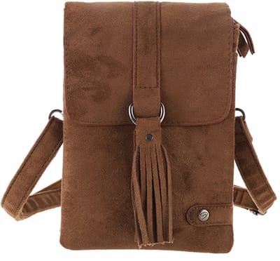 Telefoontasje - Schoudertasje - Flims - Camel - Dames