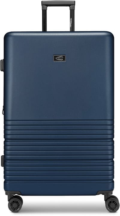 camel active Hanoi 4 wielen Trolley L 78 cm met uitbreidingsplooi - Harde bagage - Combinatieslot - dark blue