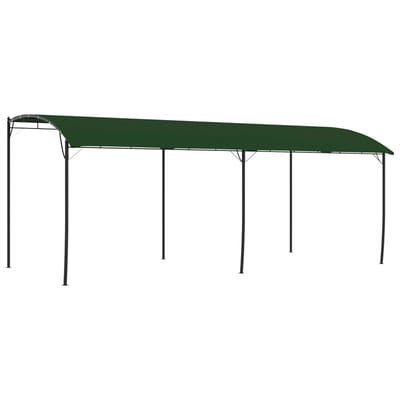 vidaXL - Prieel - 6 - x - 3 - x - 2,55 - m - Groen - Gepoedercoat - staal - en - stof - 180 - gsm