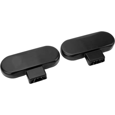 2PCS Gicleurs de lave-glace chauffants Jet Gauche Droit Nettoyage Efficace 8KD955987 pour A4 S4 S5 RS5 black