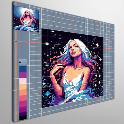 Kunstprint | Wanddecoratie | Canvas | 40 × 40 cm