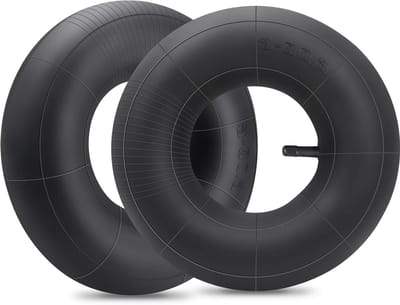 Binnenbanden 2 stuks - Reservebanden - Zitmaaier - Robuust Natuurlijk Rubber - 38.1 x 15.2 cm