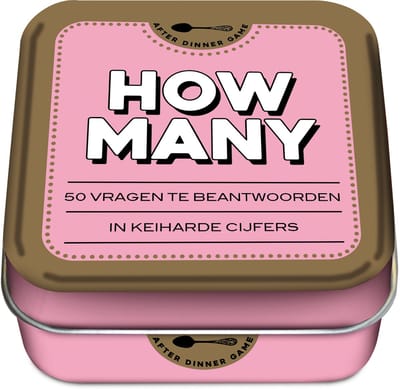 After Dinner Games - How Many - ImageBooks Factory