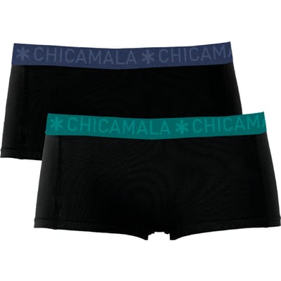 Chicamala – Boxershort Meisjes – 2 Pack – Normale Lengte – Onderbroek Meisjes – Kinderkleding – Meisjes Ondergoed – 95% Katoen – Meisjeskleding