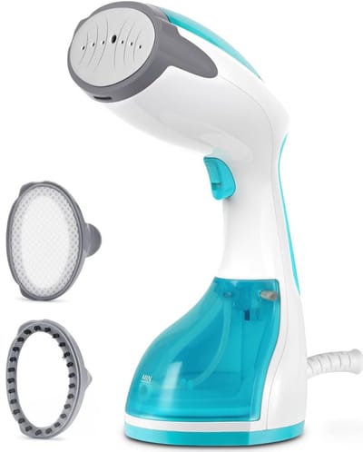 RVV® Stoomreiniger kleding - Stoomreiniger - Stoomreinigers - 1200 W - 260 ml - Kledingstomer - Blauw - 16cm x 11cm x 28cm