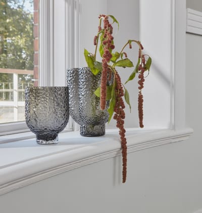 AYTM Arura Trio Vaas - zwart - 18,5 x 25 x 16,2 cm
