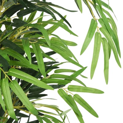 vidaXL Kunstplant bamboe 1605 bladeren 180 cm groen