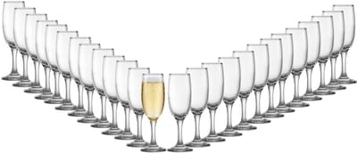 Uniglass Champagneglazen Dubai - 24x stuks - cava / prosecco glazen - 186 ml