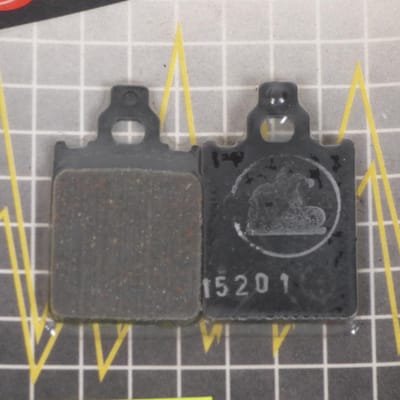 oem remblokje voor piaggio 50 quartz scooter 1992 tot 1996 nieuw