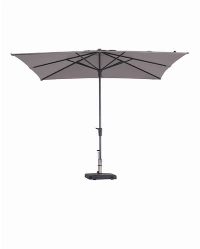 Vierkante parasol Taupe 280 x 280 cm met hoes | Madison parasol Syros vierkant | topkwaliteit & 100% polyester