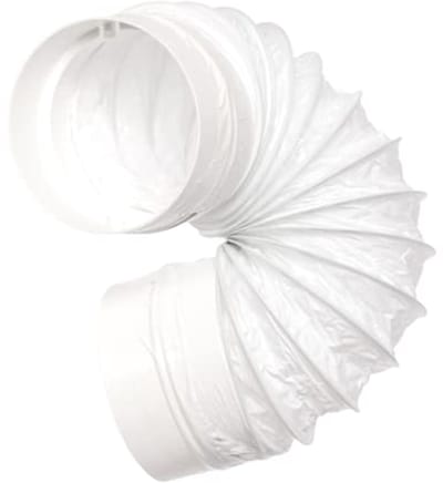 Flexibele Ventilatieslang Ø 100mm met Connector - PVC Kunststof Voor Ventilatiesystemen