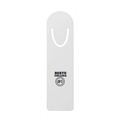 Hacebo® - Beste collega metalen boekenlegger - Beste collega - teamgenoot - cadeau Bladwijzer boekenleggers - 12.7 cm x 3.2cm