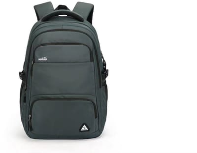 TK-S Rugzak, Groenblauw en Ruim, 37 Liter, 17,3 inch laptop, drankflesvak. (51x35x21cm)