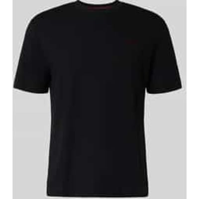 HUGO Austin Heren Wafelstructuur Pyjama T-Shirt met Geborduurd Logo