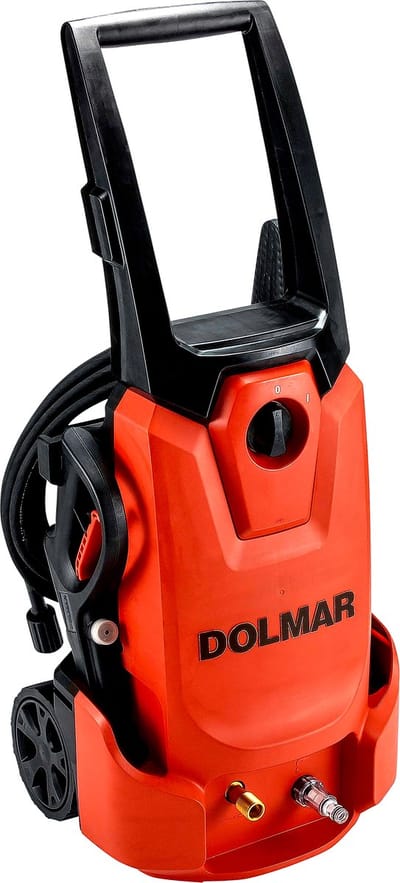 Dolmar HP 351 Hogedrukreiniger 120 Bar – 420 l/u – Inclusief 10 Meter Hogedrukslang en Accessoires