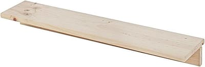 Opbergblok met laden - Ladeblok Hout - Huis Organiseren - Massief Hout - 90 x 17 cm - Houtkleur