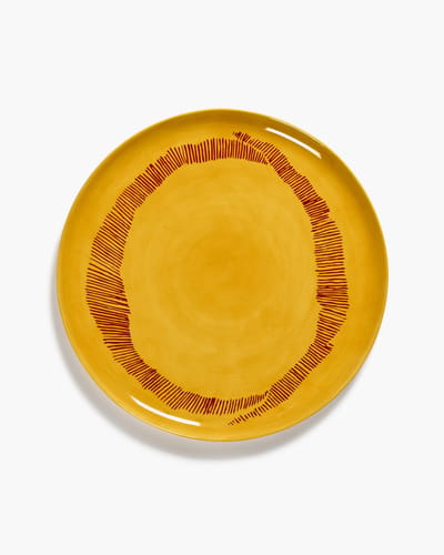 Serax - Ottolenghi Feast - Serveerschaal - Geel/Rood - 35 Ø