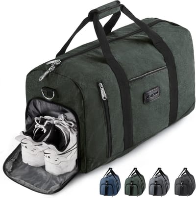Sporttas 39L met Schoenenvak - Waterdichte Weekendtas voor Unisex met Grote Capaciteit en Schouderriem