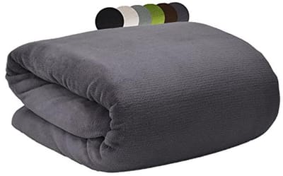 XXL Fleece Dekens 220 x 240 cm - Zachte en Warme Woondeken voor Bed en Bank - Ideaal voor Alle Seizoenen