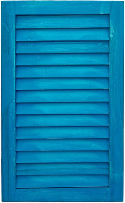Lavandoux - Louvre Shutter Paneel - Blauw - 48 x 29 cm