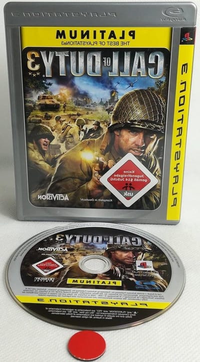 Call of Duty 3 - Oorlogsspel Actiespel - Tweede Wereldoorlog - Vernietigbare Omgevingen - PS3 - Niet gespecificeerd