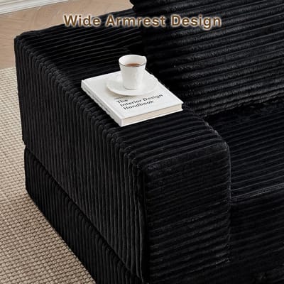 2-Zits Slaapbank Uittrekbaar 180 cm – Moderne Fluwelen Schuim Sofa met Kussens | Compact, Ruimtebesparend & Comfortabel – HomebyNicole