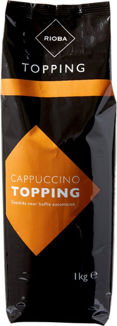 Rioba Cappuccino topping - voor koffiespecialiteiten en melkvariaties - 1 kg