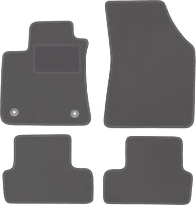 Grafiet automatten voor: Renault Megane IV Grand-Coupe, liftback, stationwagen, grandtour, coupé, GT (2015-)