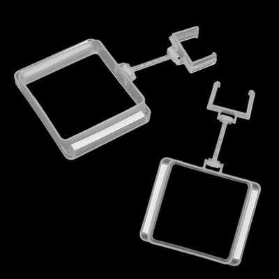 Dailygoody - Vis Feeder - Zinkende Buis - Voor Bodemdieren - Acryl