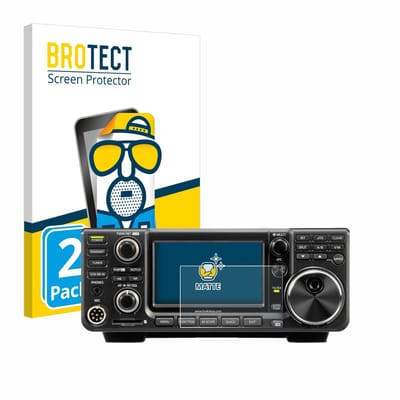 BROTECT - Screenprotector voor Icom IC-7300 - Folie Beschermfolie matte 2 Stuks