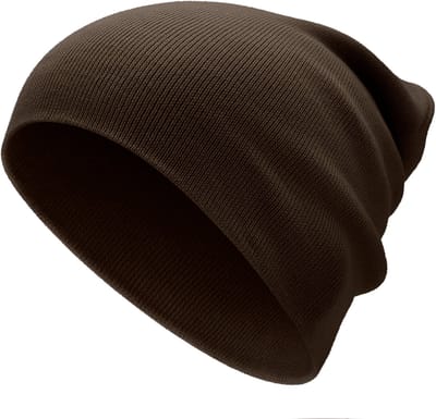 Kyler Kite | Koffiebruine Lichtgewicht Beanie van Biologisch Katoen
