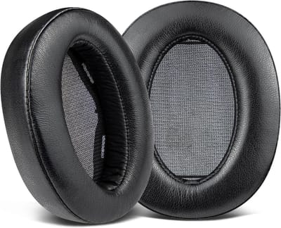 Vervangende Oorkussens voor Sony WH-H910N h.Ear on 3 Draadloze Noise Cancelling Hoofdtelefoon, Zachte Earpads van Echte Leer en Geluiddempende Geheugenfoam voor Comfort en Geluidsisolatie
