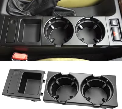 Compatibele Cup Holder voor BMW 3 Serie E46 (1997-2006) - Centraal Console Accessoire voor 316i 318i 320d M3 - Zwart en Duurzaam