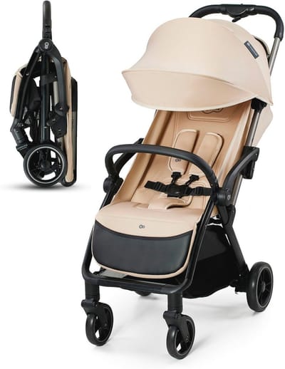 Lichtgewicht Wandelwagen voor Kinderen tot 24 kg met Automatische Inklapfunctie