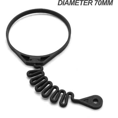 Brandstof Gasdop Riem Borgring Vervanging voor Volvo Benzine XC70 V70 XC70 S60 S80 V40 S40 850 S70  (70mm) 31336424 zwart