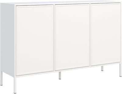 Selsey Velveto - Dressoir met 3 deuren, Wit, 150 cm