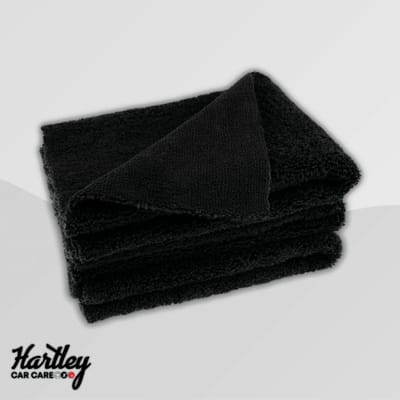 Microvezeldoek Hartley Black Soft 4Stuks ( 420gram/m² )