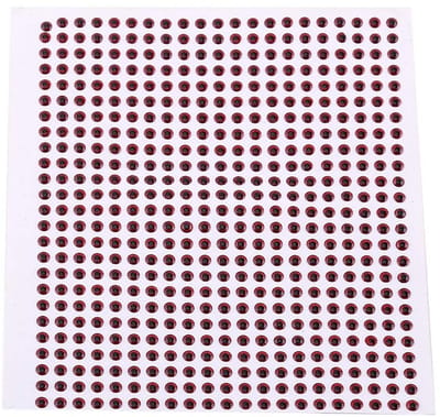 Dailygoods- Vissenlokken 3D Ogen - 500 Stuks - 3/4/5mm - Vliegen Binden - DIY Lokken Maken - Sterke Kleeflaag - Epoxymateriaal - Vishaak