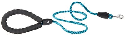 FERPLAST Sport Extreme Hondenlijn / Hondenriem - Nylon - Blauw - M - Diameter: 8 mm - Lengte: 120 cm - Geschikt voor middelgrote hondenrassen