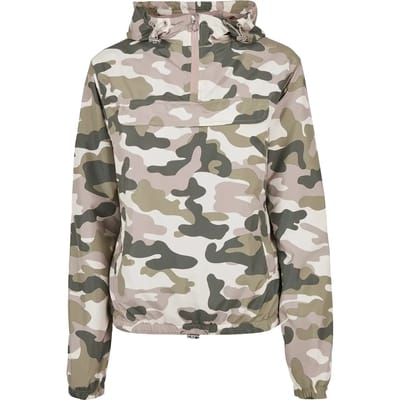 Urban Classics - Camo Pullover Jas - XS - Multicolours