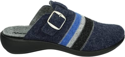 Westland KORSIKA 347 - Dames pantoffels - Kleur: Blauw - Maat: 37