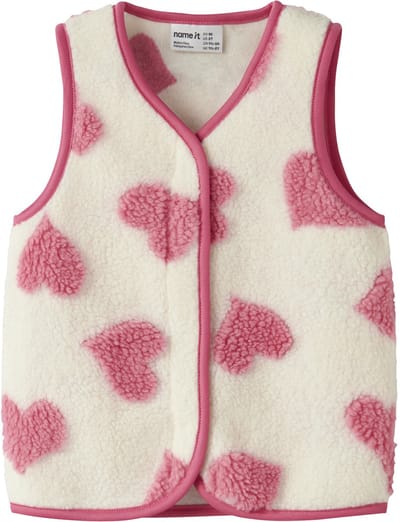 NAME IT - NMFLARA TEDDY VEST - Meisjes - Vesten