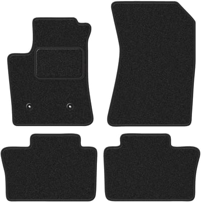 Wielganizator WLG-CARLUX-ANTHRA Serie - Autovloermatten voor Renault - Antraciet - Stijlvol en Functioneel