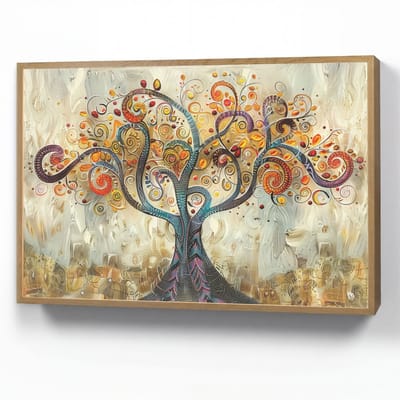 Wandlamp 90x60 cm - Oplaadbaar - Boom - Kunst - Modern - Natuur - Wandlampen binnen woonkamer - Slaapkamer lamp - Decoratieve nachtlamp - Vloerlamp draadloos