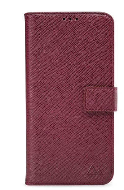 My Style Telefoonhoesje geschikt voor Samsung Galaxy A26 Hoesje | My Style Flex Wallet Bookcase Portemonnee | Pasjeshouder voor 3 Pasjes | Telefoonhoesje voor Pinpas / OV Kaart / Rijbewijs - Bordeaux | Rood