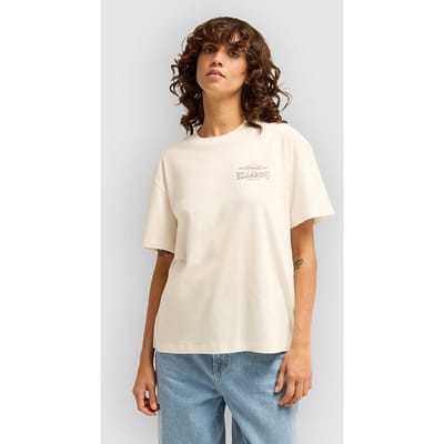 Billabong Heritage Backer T-shirt Met Korte Mouwen Wit XS Vrouw